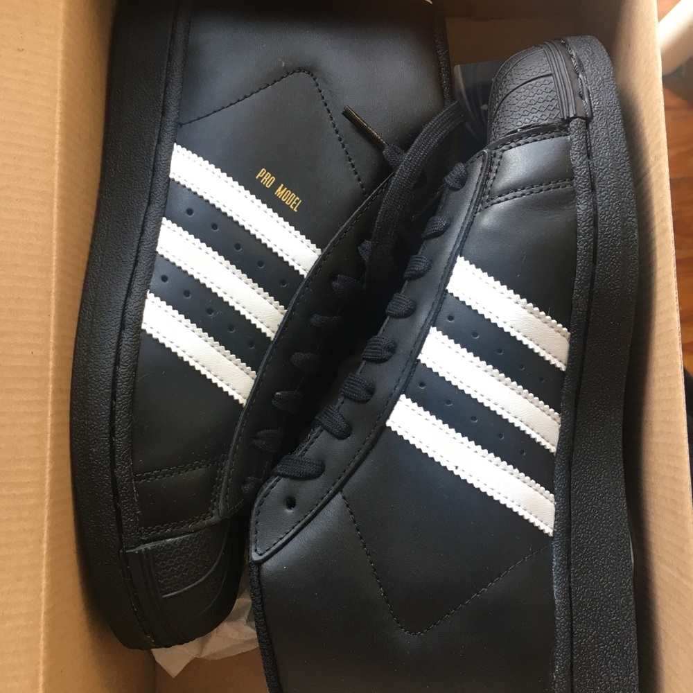 Adidas Pro Model 3 High Top Sneakers